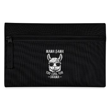 Lama Spruch Alpaka Lamas Lustiges Lama Geschenk - Federtasche - Schwarz - Vorne