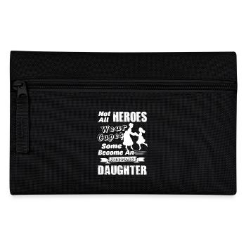 Mother's Day My Daughter My Hero - Pencil Case - black - Front
