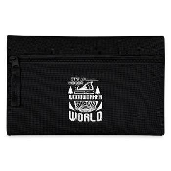 Woodworker Being The Best Woodworker - Pencil Case - black - Front