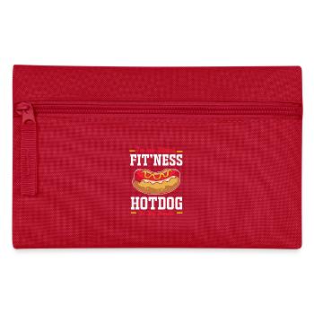 Collation hot-dog - Trousse - rouge - Devant