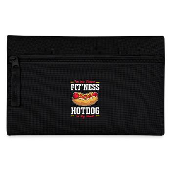 Hot Dog Snack - Pencil Case - black - Front