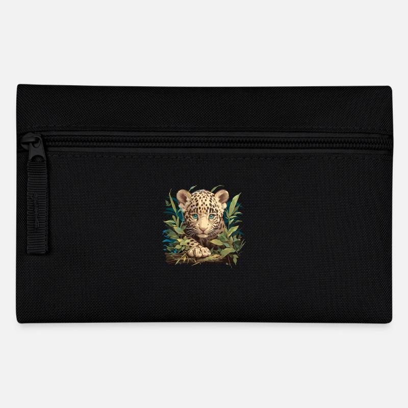 Jaguare Jaguar - Federtasche - Schwarz