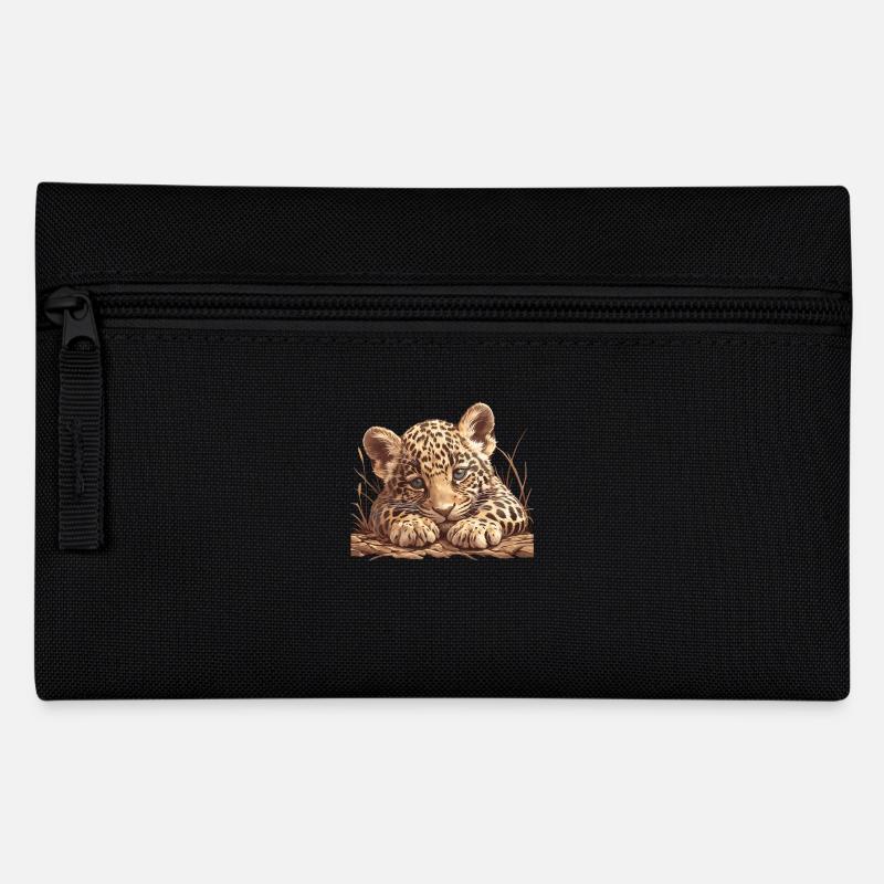 Jaguare Jaguar - Federtasche - Schwarz