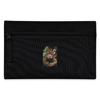 Jaguare Jaguar - Federtasche - Schwarz - Vorne