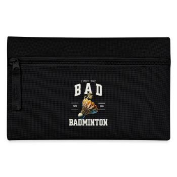 Badminton - Pencil Case - black - Front