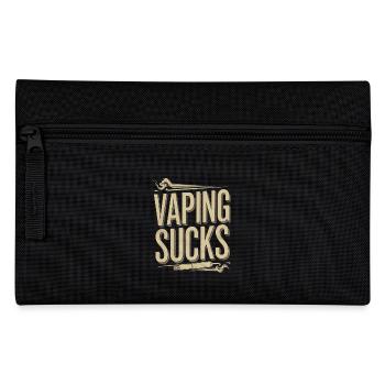 Vaping Sucks 4 - Federtasche - Schwarz - Vorne