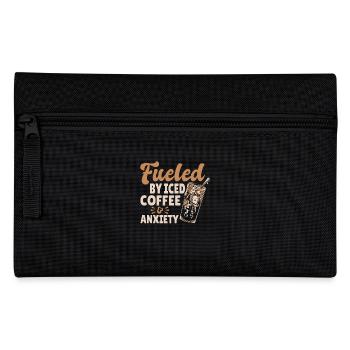 Alimenté par le café glacé et la peur - Trousse - noir - Devant