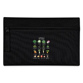 Janvier Fruits et légumes de saison - Trousse - noir - Devant