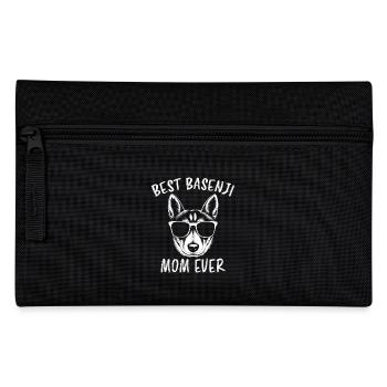 Basenji Spruch Mama Hund Lustiges Basenji Geschenk - Federtasche - Schwarz - Vorne