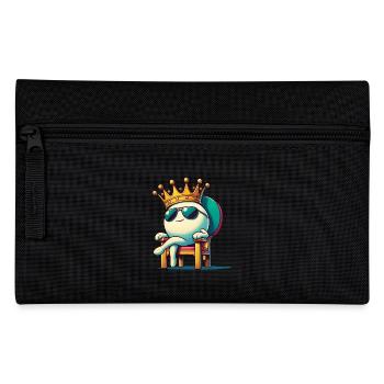 Drôle de dessin animé balle de tennis de table King Fun - Trousse - noir - Devant