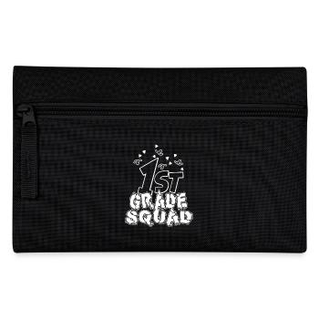 1st Grade Teacher 1st Grade Squad - Pencil Case - black - Front