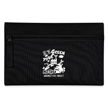 Earth Day Be Green Earth - Pencil Case - black - Front