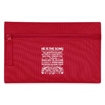 Air Traffic Controller's Wife - Pencil Case - red - Front