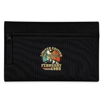 Original Février 1985 Vintage Cadeau Anniversaire - Trousse - noir - Devant