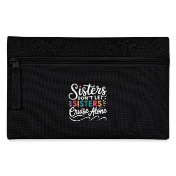 Cruise Saying Travel Ship Cruise Gift - Pencil Case - black - Front
