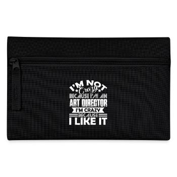 Art Director Love Being Art Director - Pencil Case - black - Front