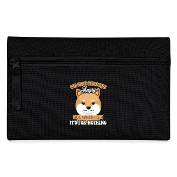 Shiba Inu Dog Lover - Pencil Case - black - Front