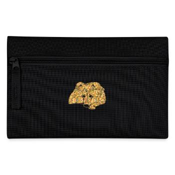 Shetland Sheepdog Geometric - Pencil Case - black - Front
