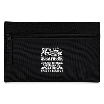 Scrapbooking In Relationship With Scrapbook - Pencil Case - black - Front