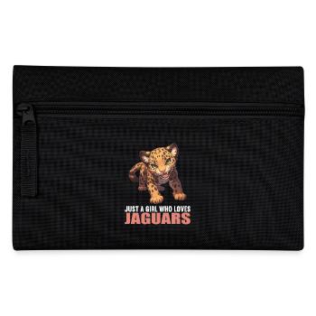 Jaguare Jaguar - Federtasche - Schwarz - Vorne