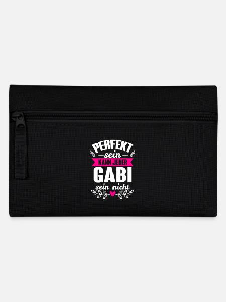 Gabi - Perfekt Sein Kann Jeder Gabi Nicht - Federtasche - Schwarz