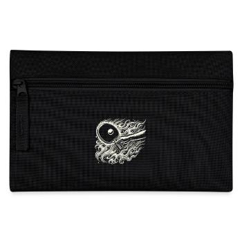 Raquette de tennis de table enflammée pour des jeux dynamiques - Trousse - noir - Devant