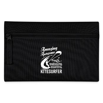 Kitesurfing Amazing Kitesurfer - Pencil Case - black - Front