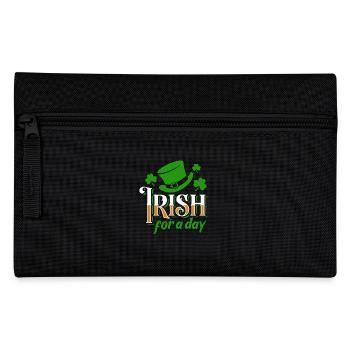 Irlandais d’un jour - Shamrock - Irlande - Trousse - noir - Devant