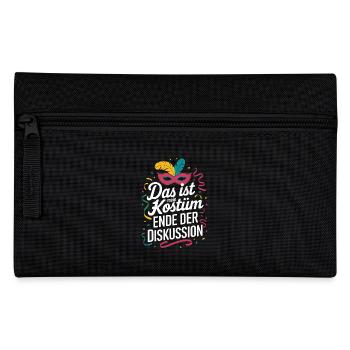 C’est mon costume Fin de la discussion - Trousse - noir - Devant
