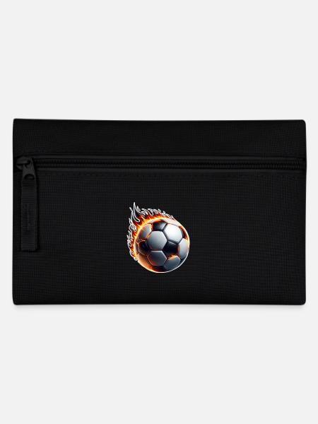 Fußball - Federtasche - Schwarz