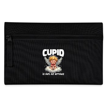 CUPID IS OUT OF ARROWS - VALENTINE'S DAY GIFT - Pencil Case - black - Front