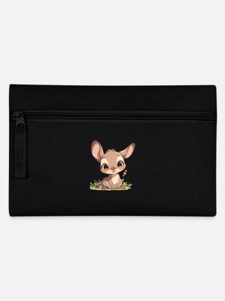 Kängurus Känguru - Federtasche - Schwarz