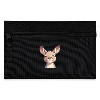 Kangaroos Kangaroo - Pencil Case - black - Front