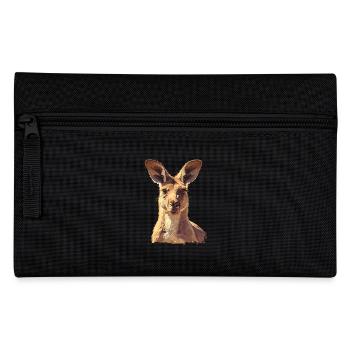 Kangaroos Kangaroo - Pencil Case - black - Front
