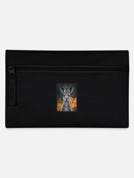 Kangaroos Kangaroo - Pencil Case - black