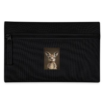 Kangaroos Kangaroo - Pencil Case - black - Front