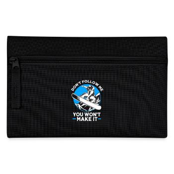 Snowboard Snowboarding Snowboard Holidays Snowboarders - Pencil Case - black - Front