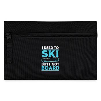 Snowboard Snowboard Vacances snowboard Snowboarders - Trousse - noir - Devant