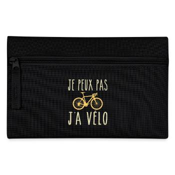 I can't I have a bike - Pencil Case - black - Front