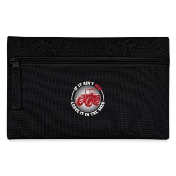 Roter Traktor Liebhaber – If It Ain't Red Leave - Federtasche - Schwarz - Vorne