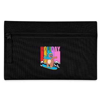 Snowboard Snowboarding Snowboard Holidays Snowboarders - Pencil Case - black - Front