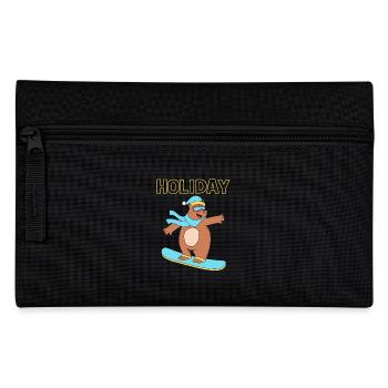 Snowboard Snowboarding Snowboard Holidays Snowboarders - Pencil Case - black - Front
