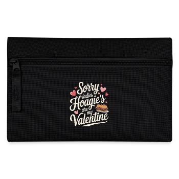 Désolé mesdames Hoagie’s sont ma Saint-Valentin - Trousse - noir - Devant