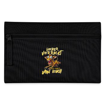Better crazy than one of you. - Pencil Case - black - Front