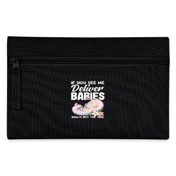 Sage-femme, vous me voyez accoucher - Trousse - noir - Devant