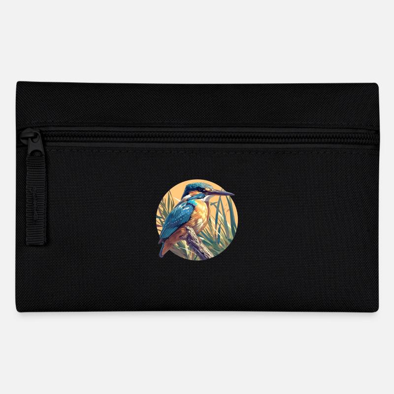 Eisvögel Eisvogel - Federtasche - Schwarz