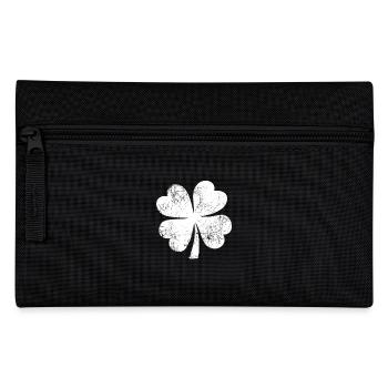 Shamrock - St. Patrick's Day - Ireland - Pencil Case - black - Front