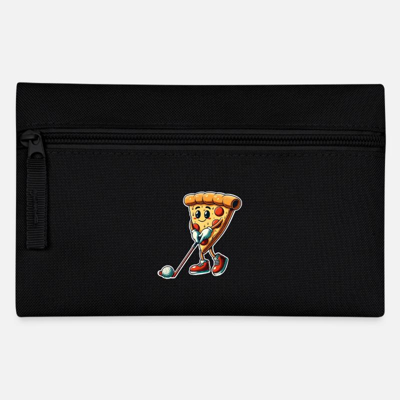 Golf Pizza - Federtasche - Schwarz