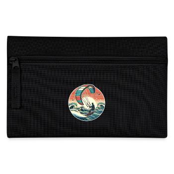 Kitesurfing Kitesurfer Kiteboard - Pencil Case - black - Front