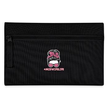 #Hebammenleben Stylish glasses - Pencil Case - black - Front
